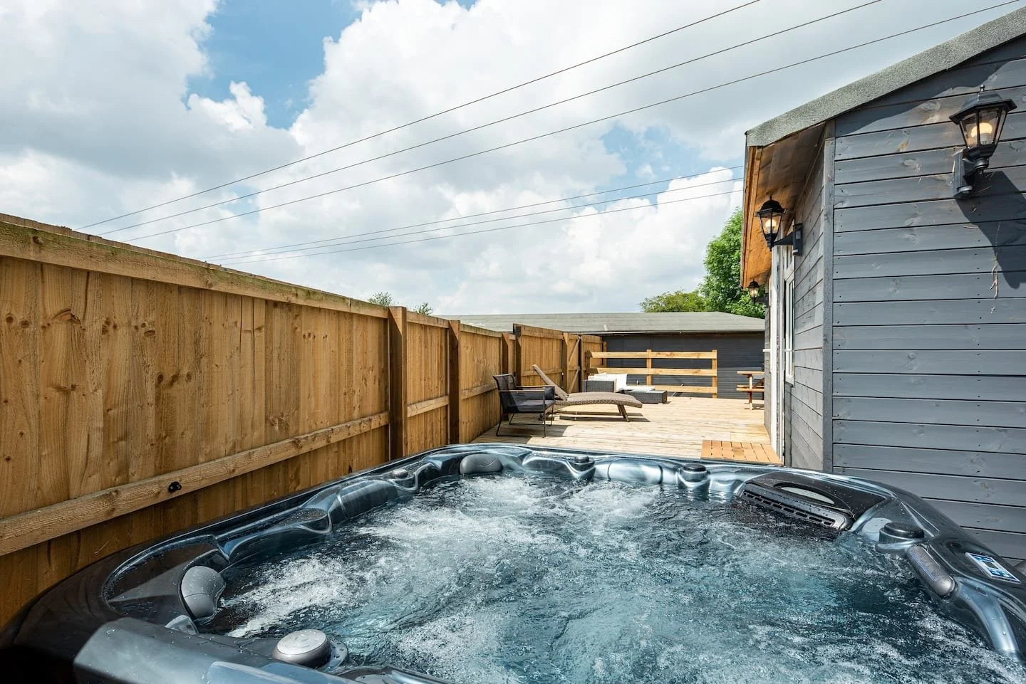 Twin Cabins Hot Tub