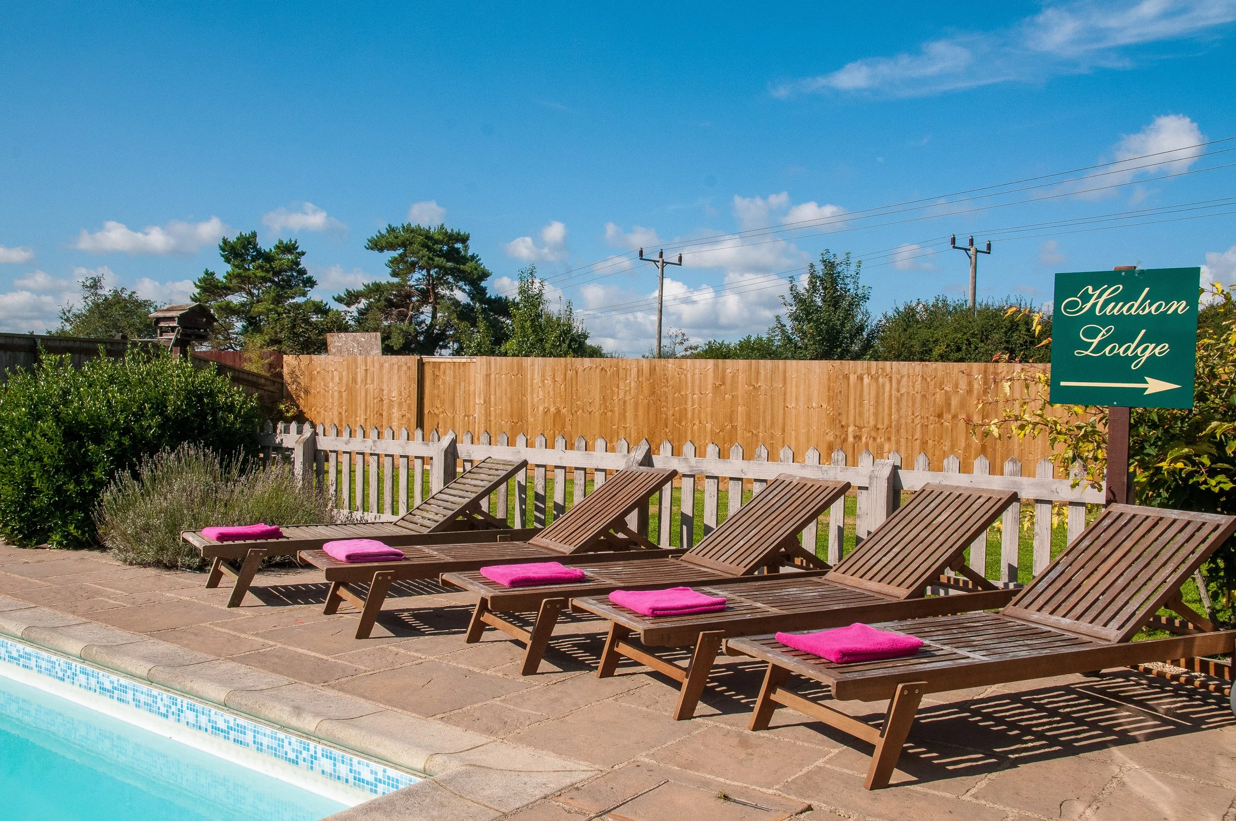 Pool with Seating